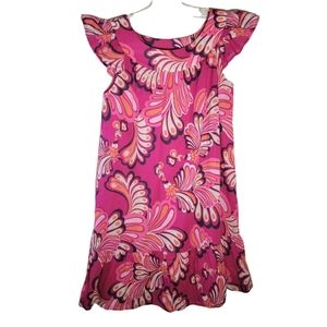 Old Navy pink floral paisley ruffle sundress Size Large NWT